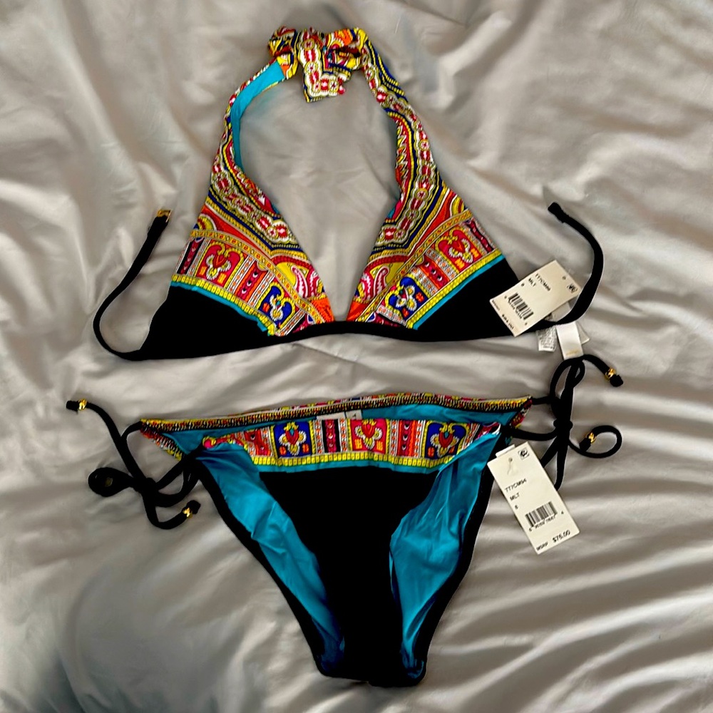 Trina Turk Bikini. NWT. Size 8. Selling as a set!